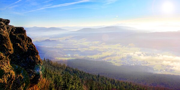 Valley sky bavaria