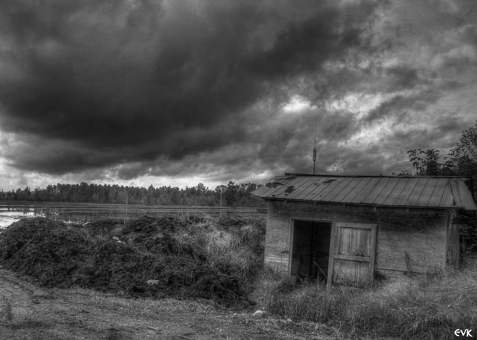 Clouds white rural