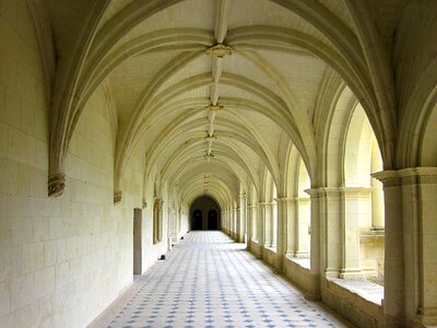 Abbey monastery chinon photo