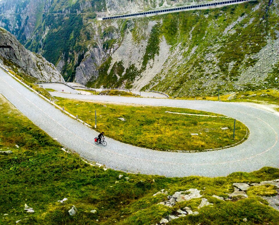 Mountain alps old