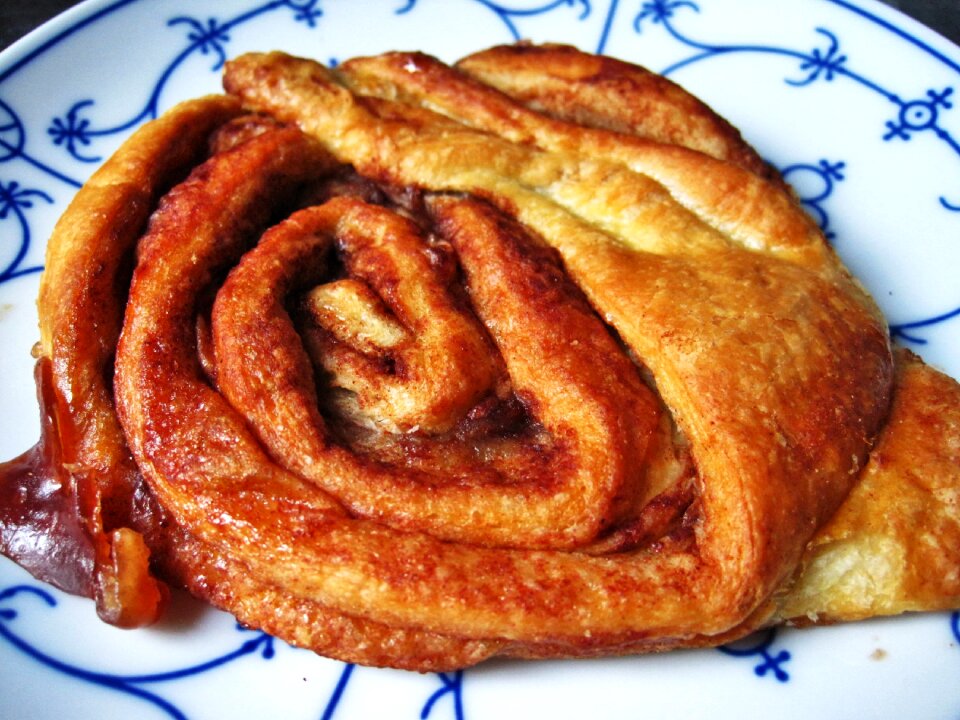 Cinnamon pastries crispy delicious