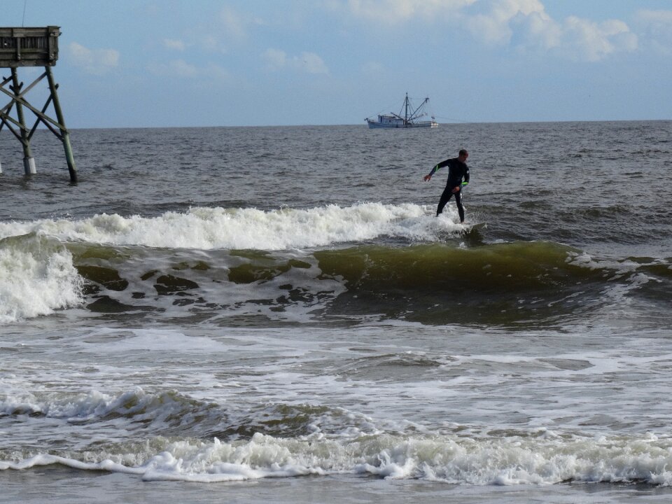 Ocean waves sports photo