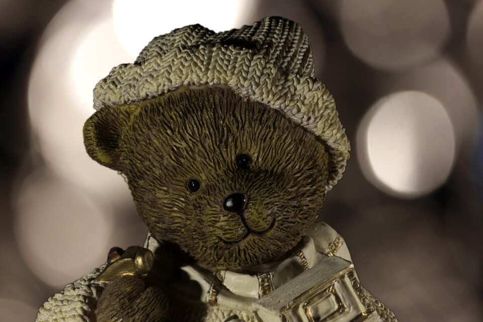 Decorative cropping bear