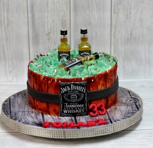 Decoration creative jack daniel's
