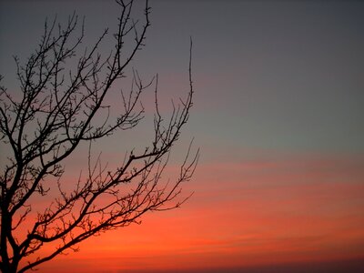 Evening autumn winter