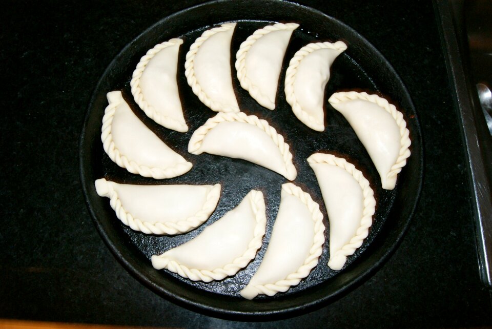 Pie repulgue traditional