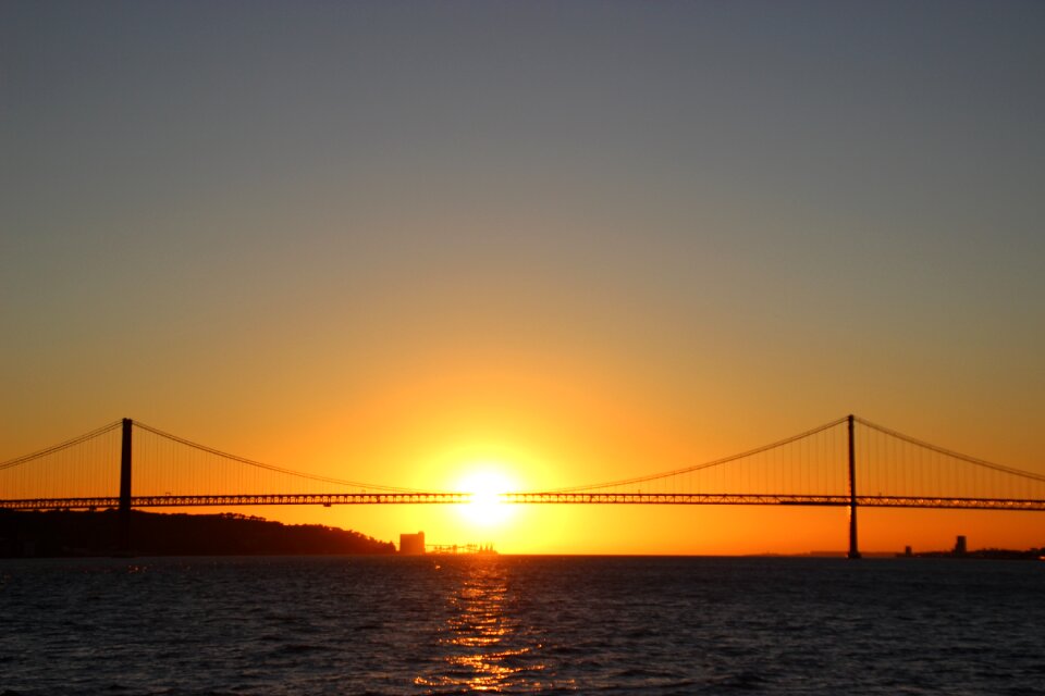 Lisbon bridge suspension bridge