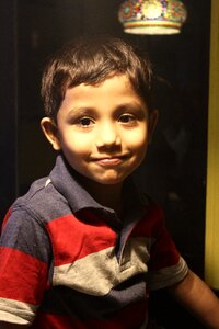 Portrait smile
