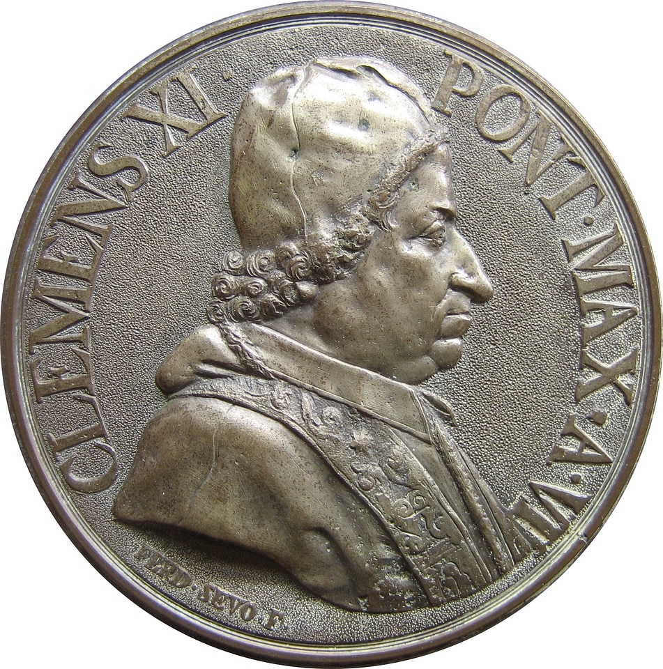 Clement xi currency money