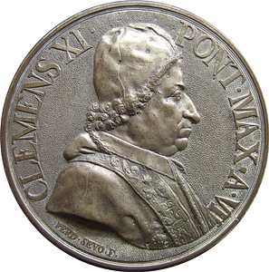 Clement xi currency money