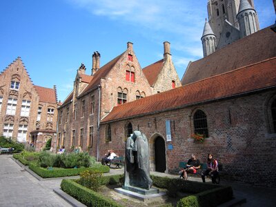 Bruges city belgium photo