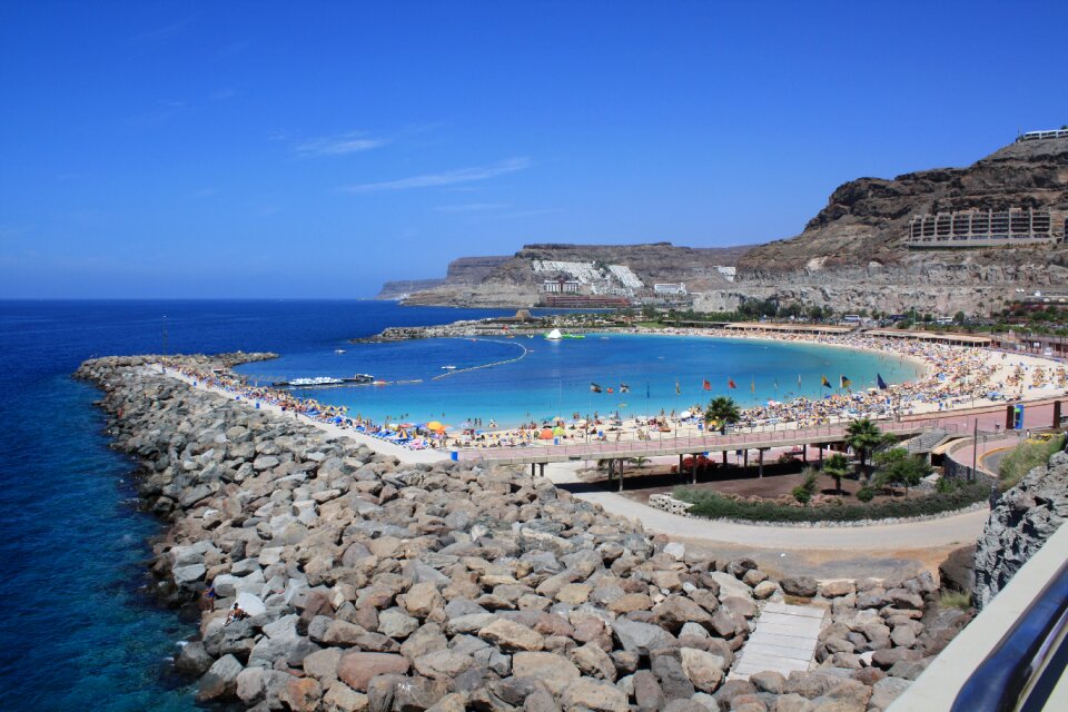 Amadores canary islands beach