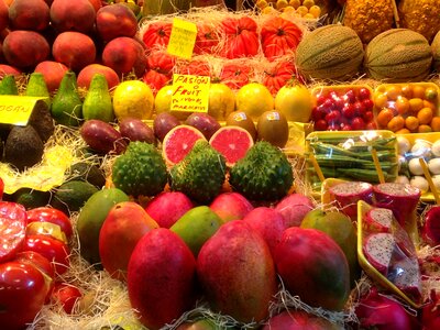 Colorful orange fresh