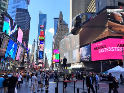 New york time square manhattan photo