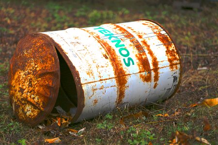 Barrel rust abandoned