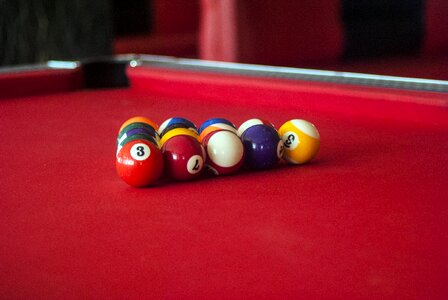 Ball table cue photo