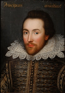 Painting portrait man