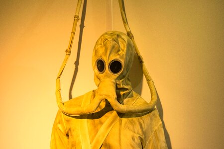 Leather leonardo da vinci diving suit