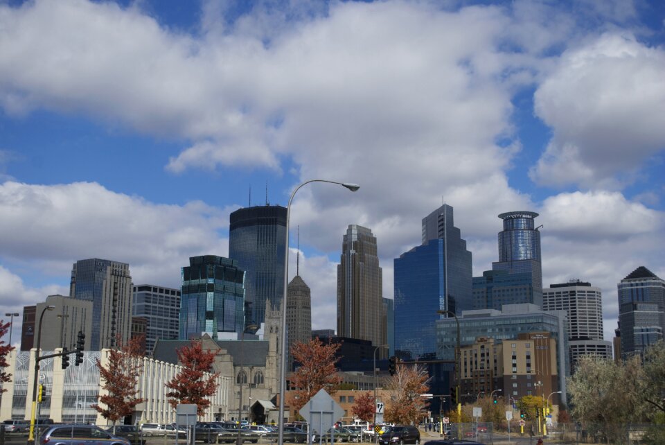 Cityscape skyscraper urban