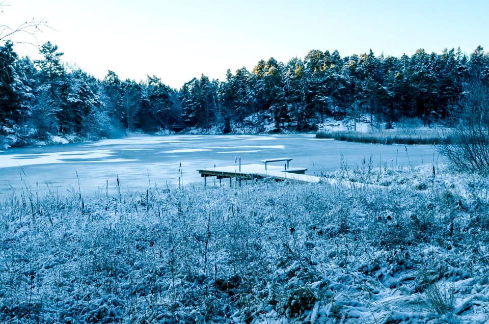 Landscape relaxation lake