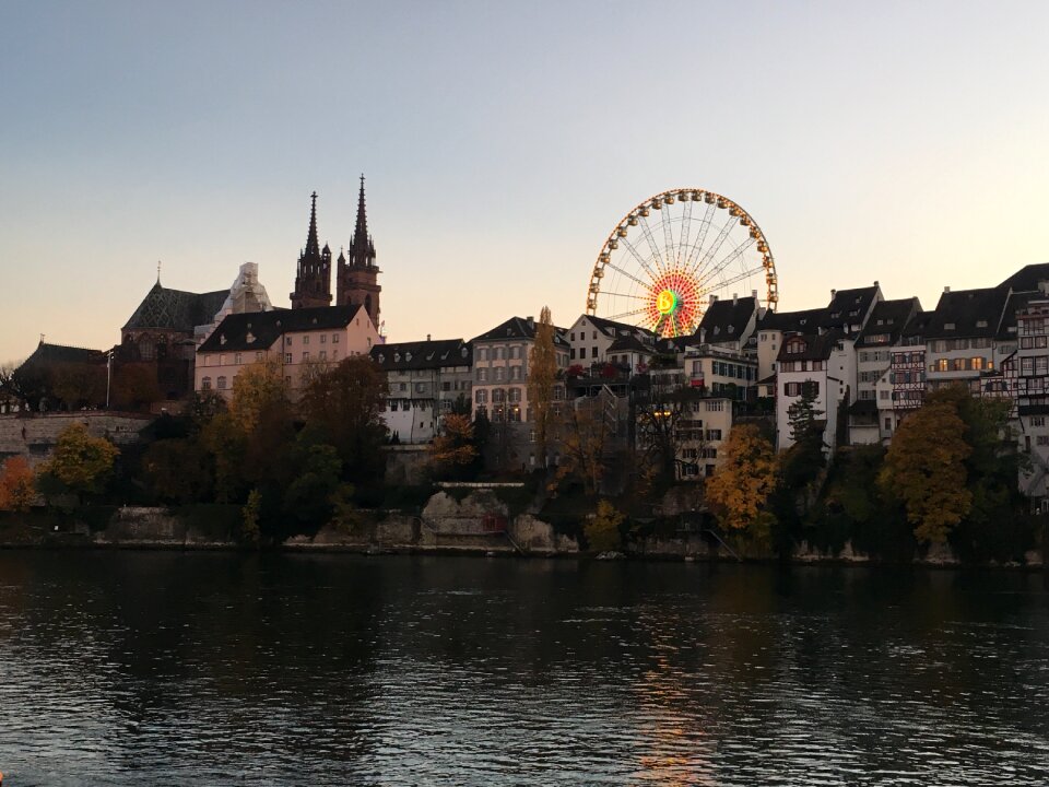 Basel autumn fair ferris wheel