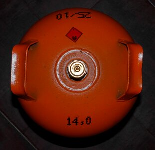 Gas cylinder butane gas
