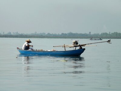 Viet nam fishing mékong photo