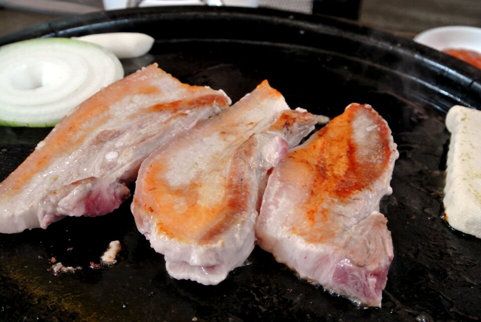 Pig republic of korea korean food