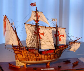 Santa maria columbus handmade