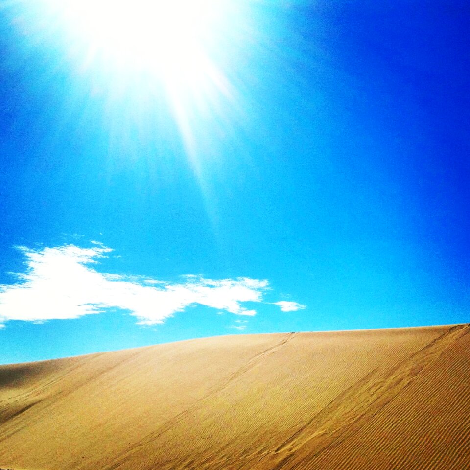 Dunes aralsk the village of oktyabrsky