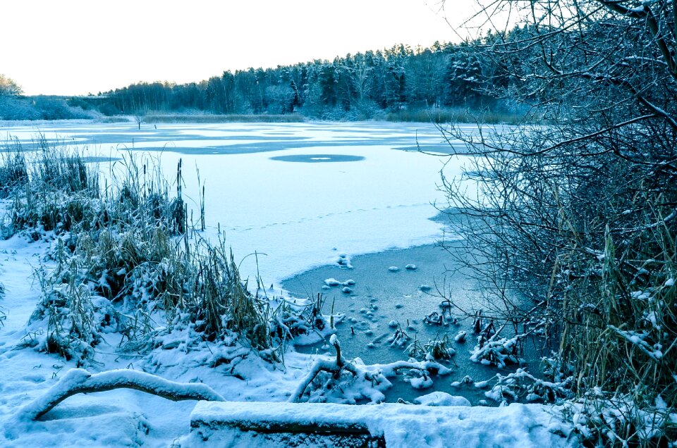 Landscape relaxation lake