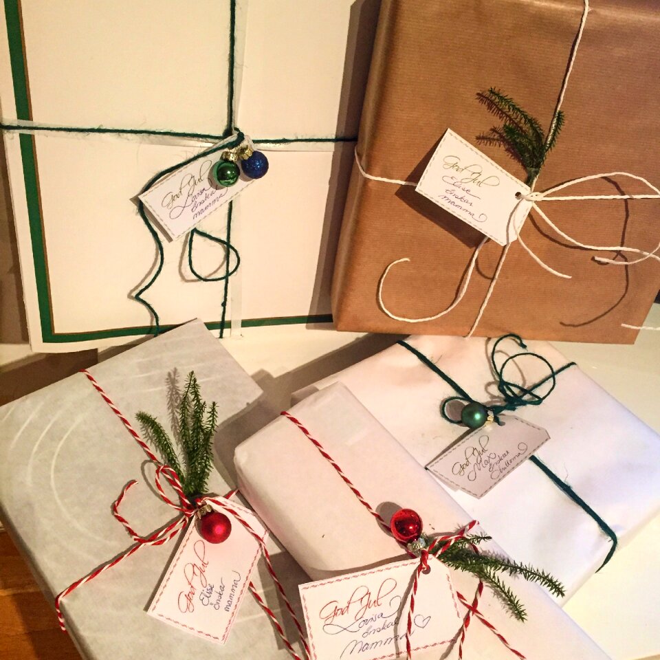 Packages christmas gift christmas decorations