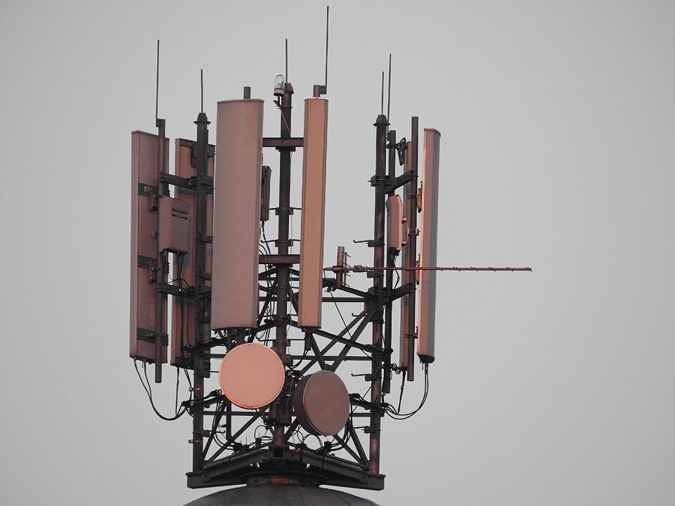 Radio antenna communication mobile antenna