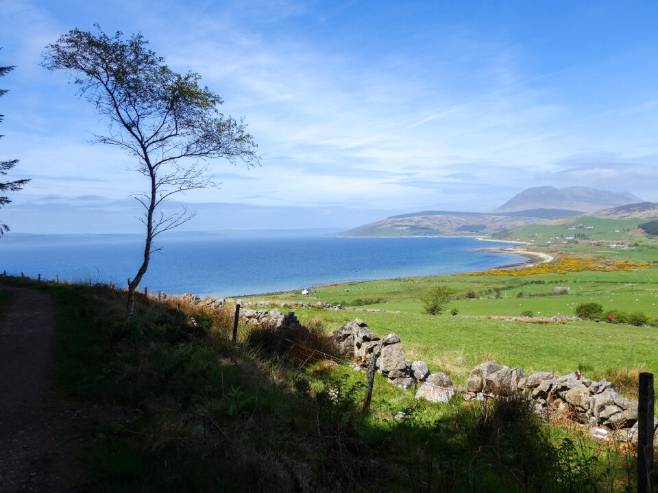 Coast arran isle