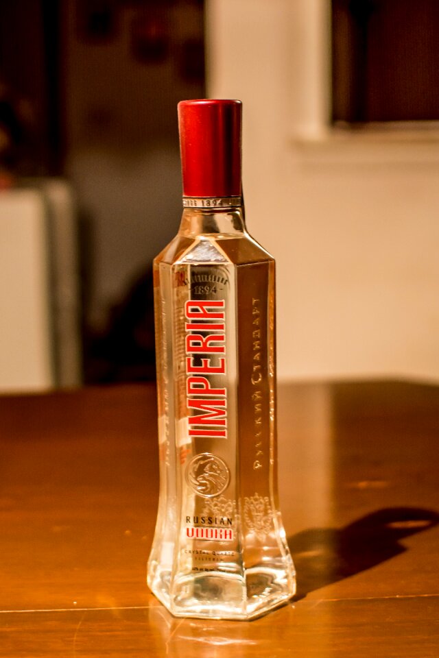 Liquor beverage glass