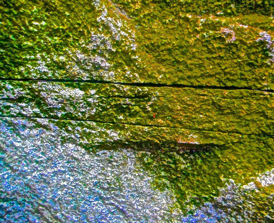Mountain green natural art
