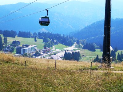 Black forest feldberg cable car photo