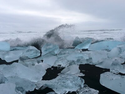 Sea spray beach