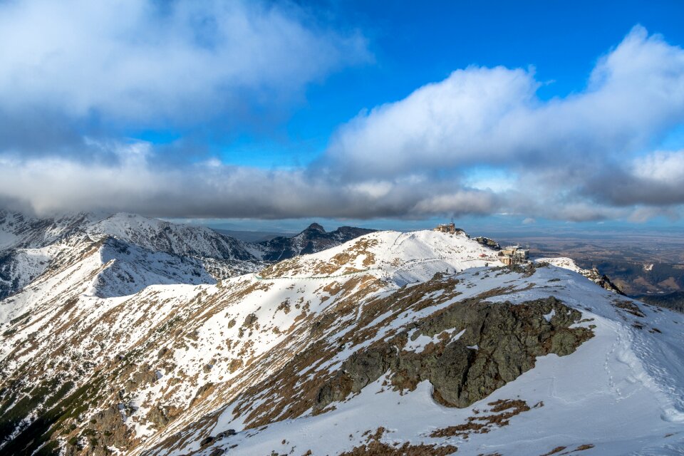 The queue poland mountains