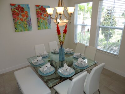 Dining room dinner room vacation homes photo