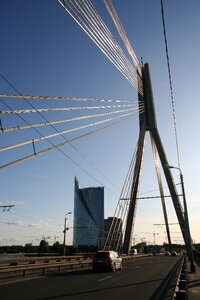 Latvia riga bridge photo