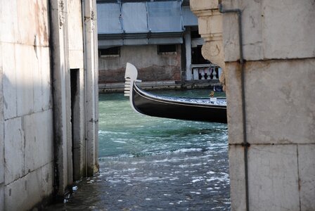Italy gondolas boat photo