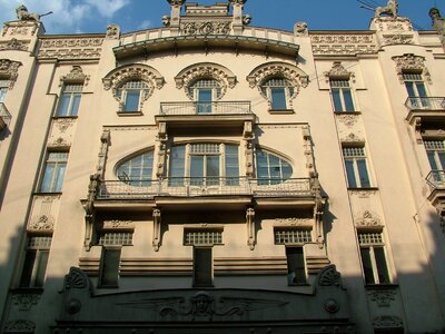 Riga art nouveau building
