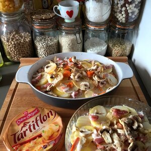 Tartiflette cheese kitchen