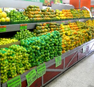 Fruit colorful tangerines
