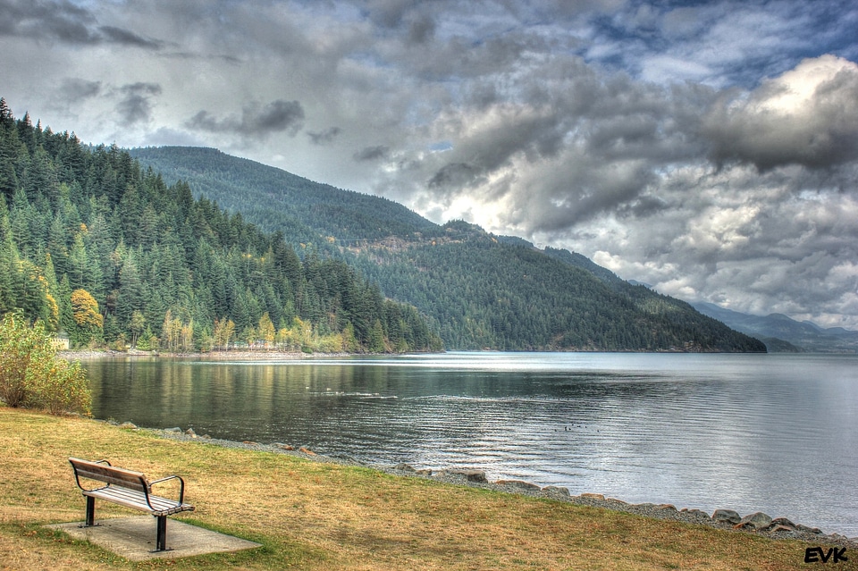 Peaceful relaxing nature