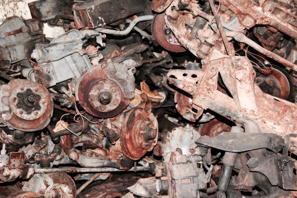 Junkyard machines motor