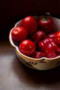 Vegetarian vegetable salad photo