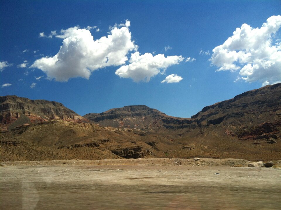 Scenic southwest mountain