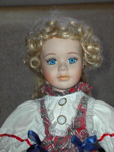 Girl face toy doll